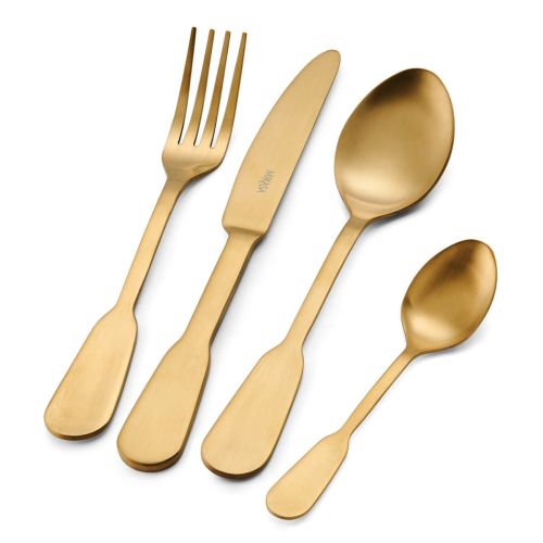 Komplet złotych sztućców SOHO GOLD 16 el. / Mikasa