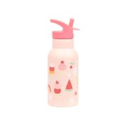 Kubek termiczny ze słomką dla dzieci ICE-CREAM 350 ml / A Little Lovely Company