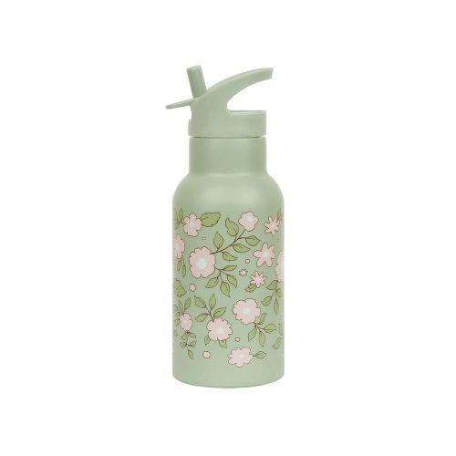Kubek ze słomką dla dzieci BLOSSOMS SAGE 350 ml / A Little Lovely Company