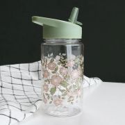 Butelka z ustnikiem dla dzieci BLOSSOMS SAGE 450 ml / A Little Lovely Company