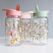 Butelka z ustnikiem dla dzieci BLOSSOMS SAGE 450 ml / A Little Lovely Company