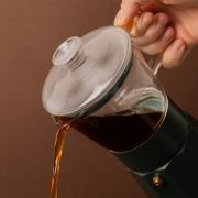 Kawiarka włoska szklana VERONA zielona 6 tz / La Cafetiere
