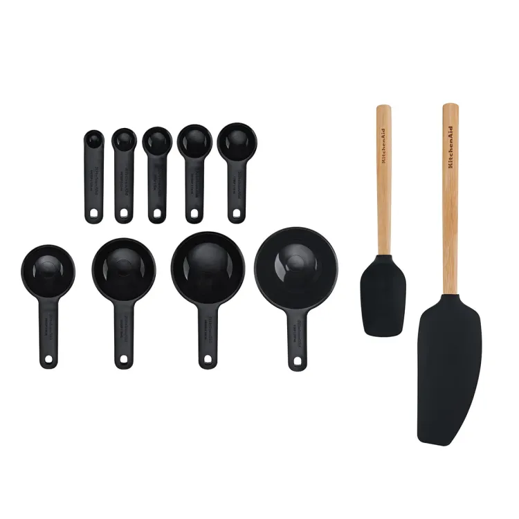 Zestaw przyborów kuchennych 11 el. Onyx Black / KitchenAid