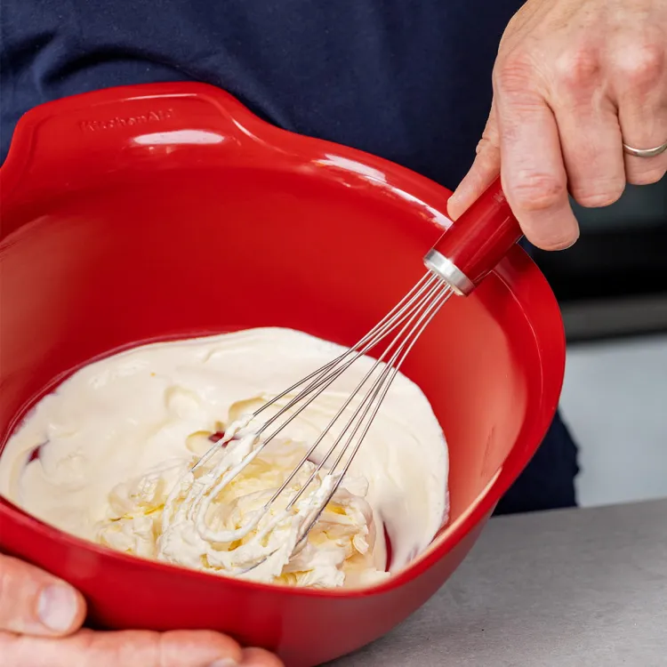 Trzepaczka płaska Empire Red / KitchenAid