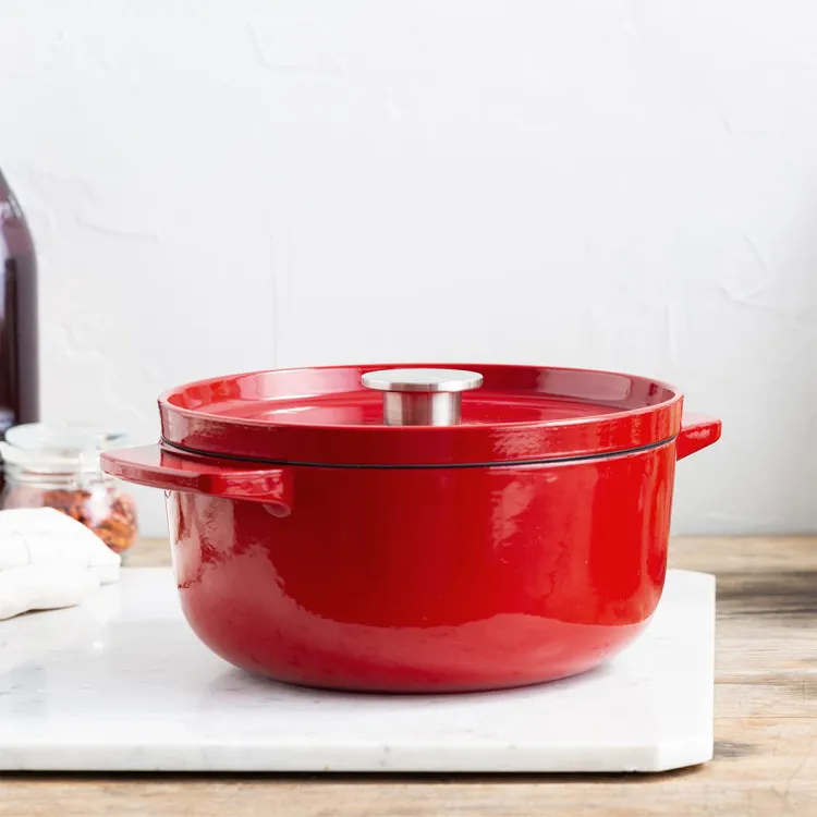 Garnek żeliwny 3,3L Empire Red / KitchenAid