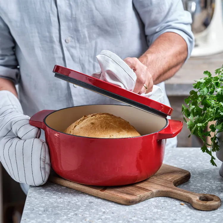 Garnek żeliwny 3,3L Empire Red / KitchenAid