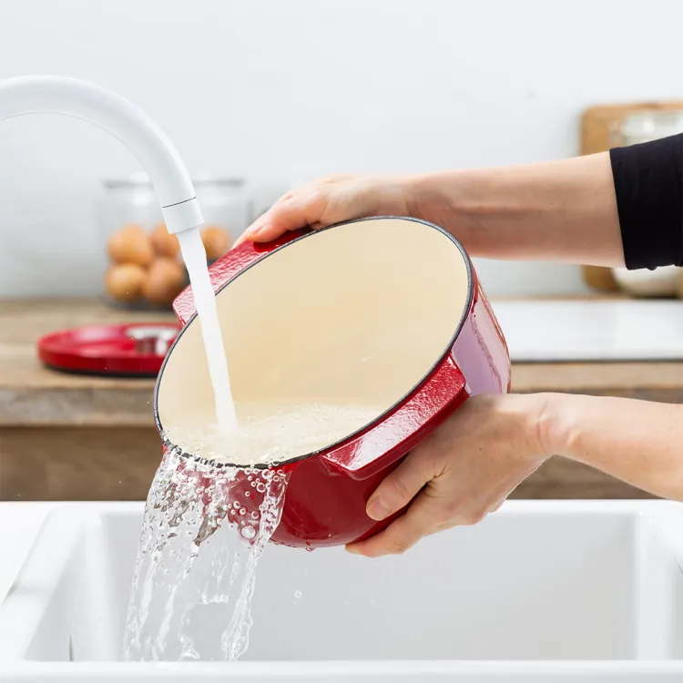 Garnek żeliwny 3,3L Empire Red / KitchenAid