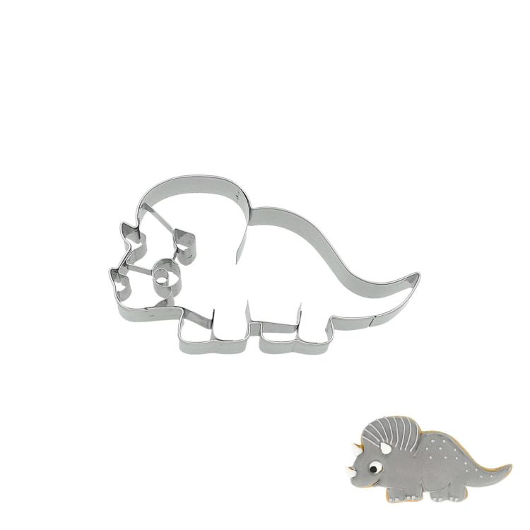 Foremka do ciasteczek TRICERATOPS 10 cm / Birkmann