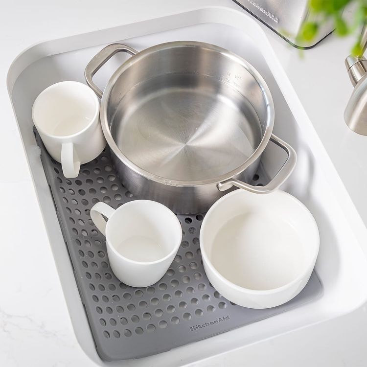 Mata silikonowa do zlewu 29 x 34 cm / KitchenAid