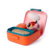 Lunchbox z przegródkami dla dzieci Rikko Poppy Flamingo / Amuse