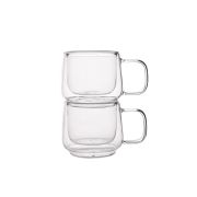 Szklanki do kawy cortado z uszkiem Siena 100 ml / La Cafetiere