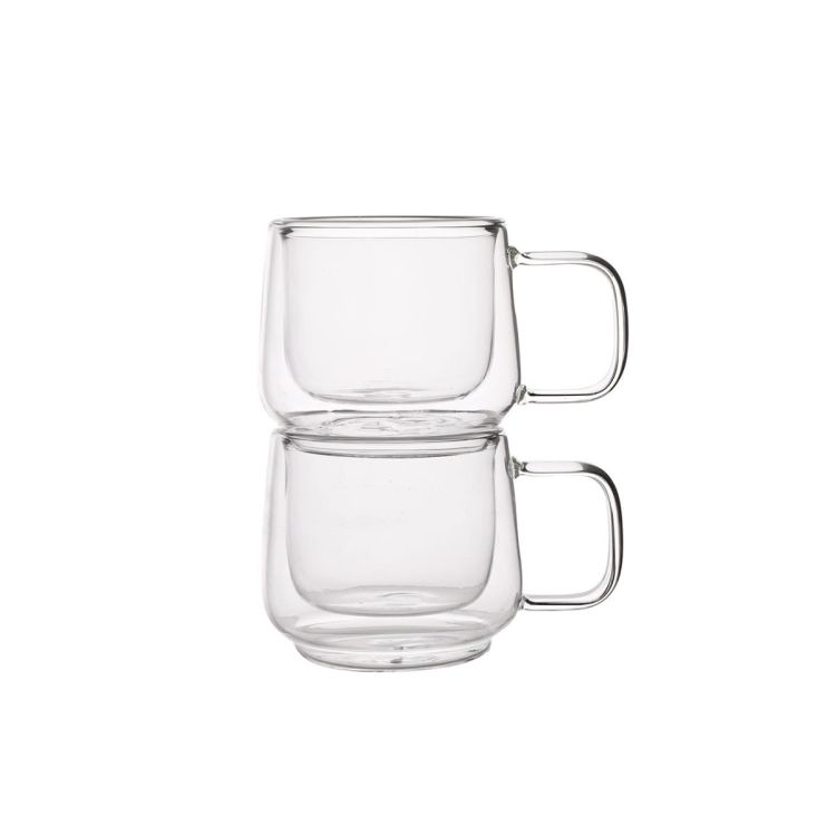 Szklanki do kawy cortado z uszkiem Siena 100 ml / La Cafetiere