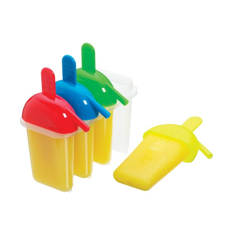 Foremki do lodów Lolly Makers - 4 szt. / KitchenCraft