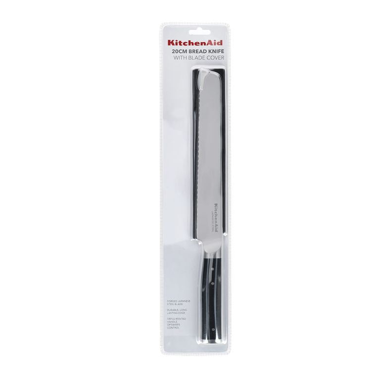 Nóż do chleba 20 cm z osłonką / KitchenAid
