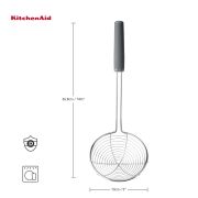Chiński cedzak CORELINE Charcoal Grey / KitchenAid