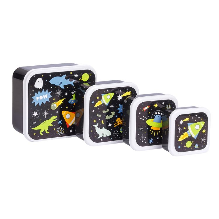 Lunchboxy dla dzieci GALAXY / A Little Lovely Company