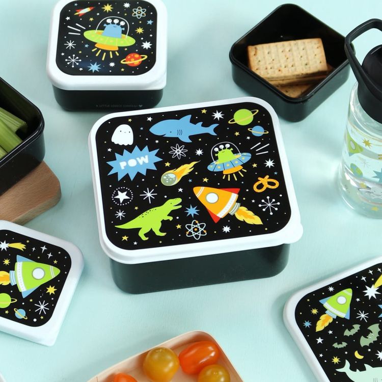 Lunchboxy dla dzieci GALAXY / A Little Lovely Company