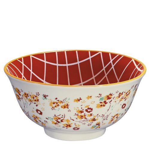 Miseczka, porcelana, śred. 15,5 cm, 0,5 l, kwiaty / Cilio