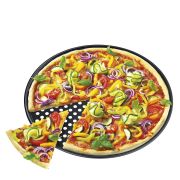 Forma do pizzy, blacha stalowa, śred. 36 cm / Kuchenprofi