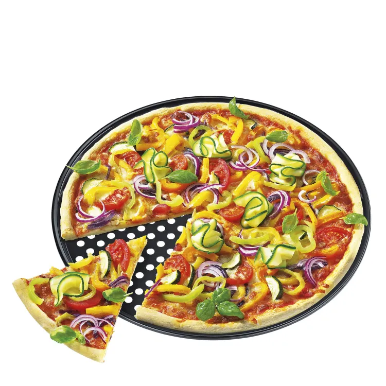 Forma do pizzy, blacha stalowa, śred. 36 cm / Kuchenprofi