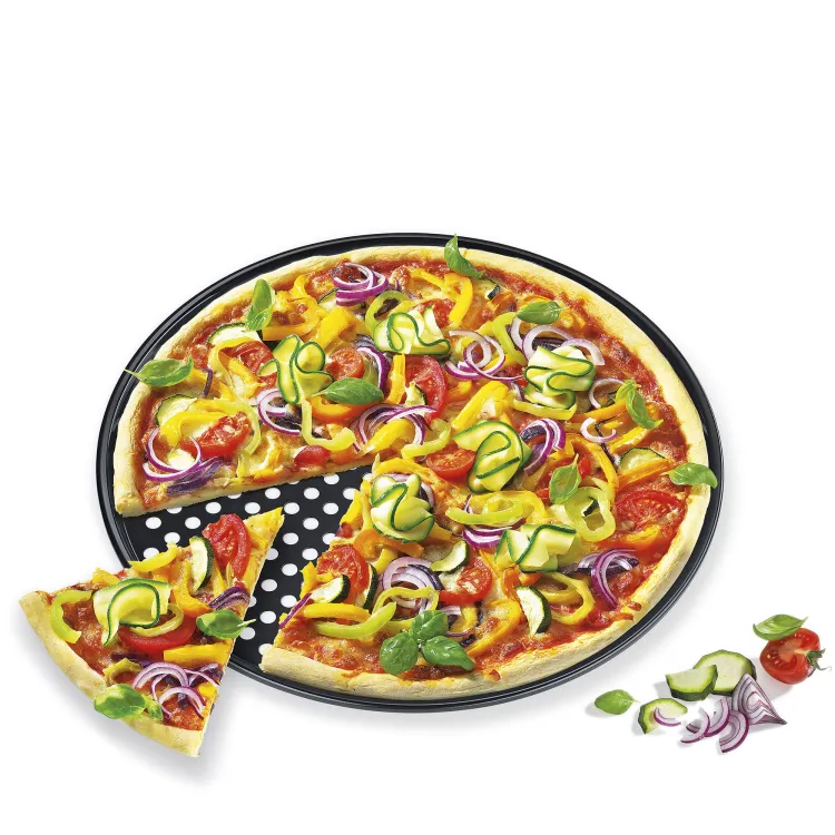 Forma do pizzy, blacha stalowa, śred. 36 cm / Kuchenprofi
