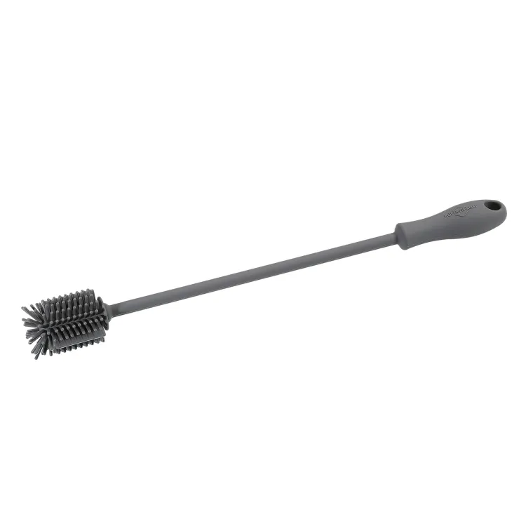 Szczotka do mycia karafek, silikon, 31 cm, szara / Kuchenprofi