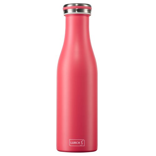 Butelka termiczna, stalowa, 0,5 l, różowa / Lurch