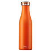 Butelka termiczna, stalowa, 0,5 l, pomarańczowa / Lurch
