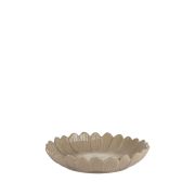 Talerz głęboki, dolomit, śred. 27 x 5,5 cm, beżowy / Sagaform