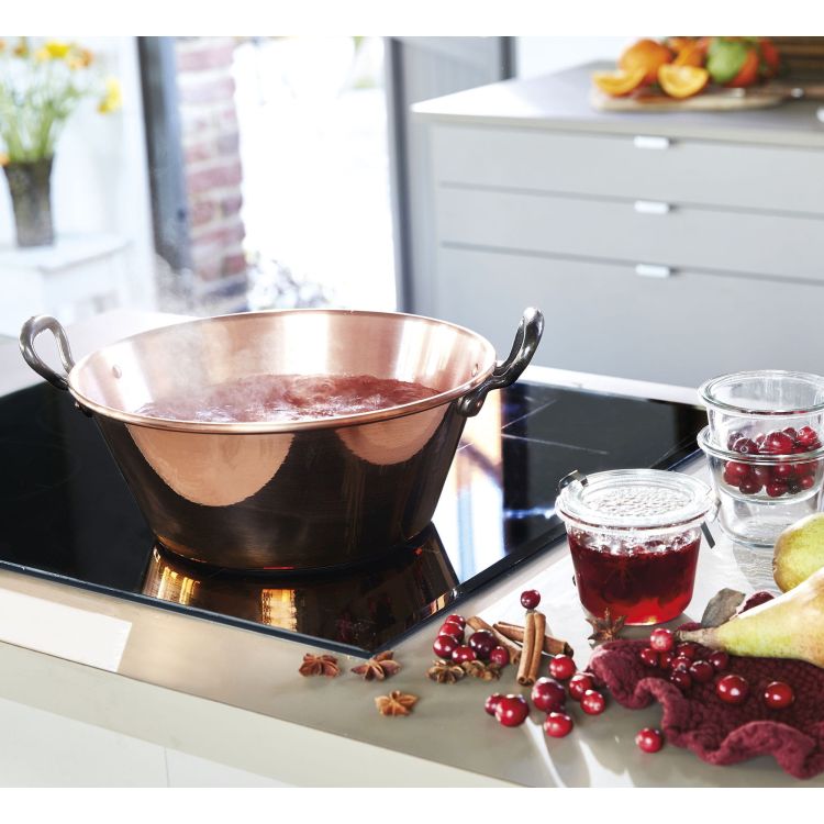 Garnek do dżemu, miedź, 3,0 l, śred. 26 x 11,5 cm / Spring