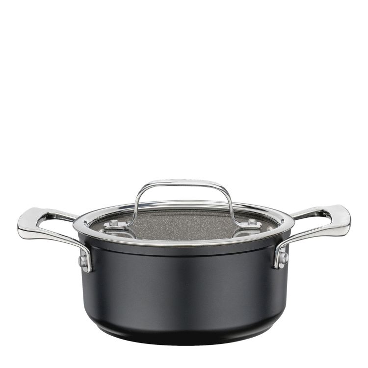 Zestaw garnków z powłoką nieprzywierającą, 4 el., 3 garnki + patelnia śred. 28 cm / Spring