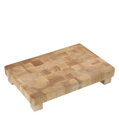 Blok do krojenia typu end grain, drewno kauczukowca, 45 x 30 x 8,5 cm / Zassenhaus