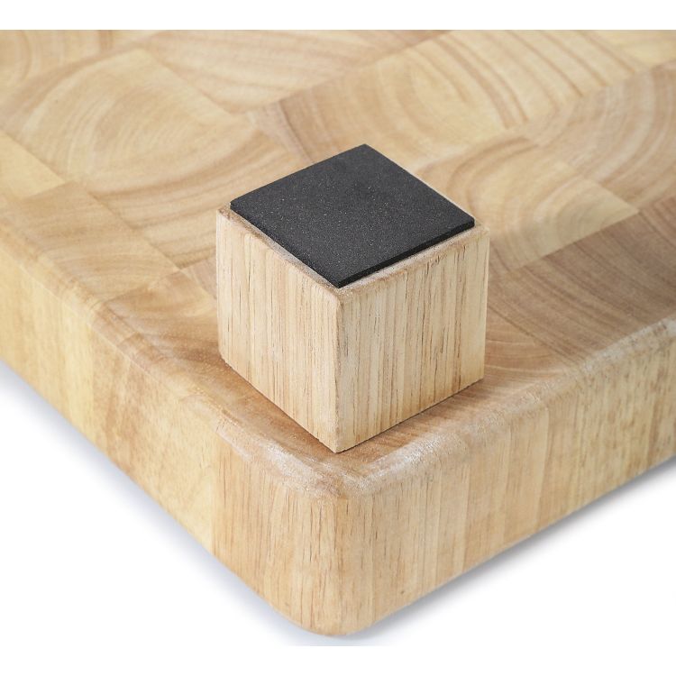 Blok do krojenia typu end grain, drewno kauczukowca, 45 x 30 x 8,5 cm / Zassenhaus