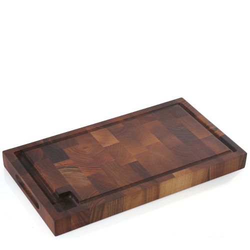 Blok do krojenia typu end grain, drewno orzechowe, 45 x 25 x 4 cm / Zassenhaus