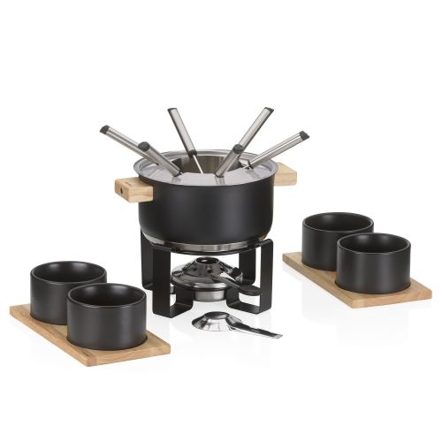 Zestaw do fondue dla 6 os., 16 el., 1,6 l, śred. 18 x 19 cm / Kela