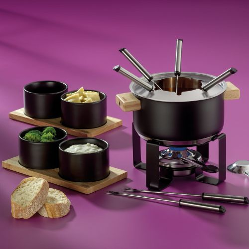 Zestaw do fondue dla 6 os., 16 el., 1,6 l, śred. 18 x 19 cm / Kela