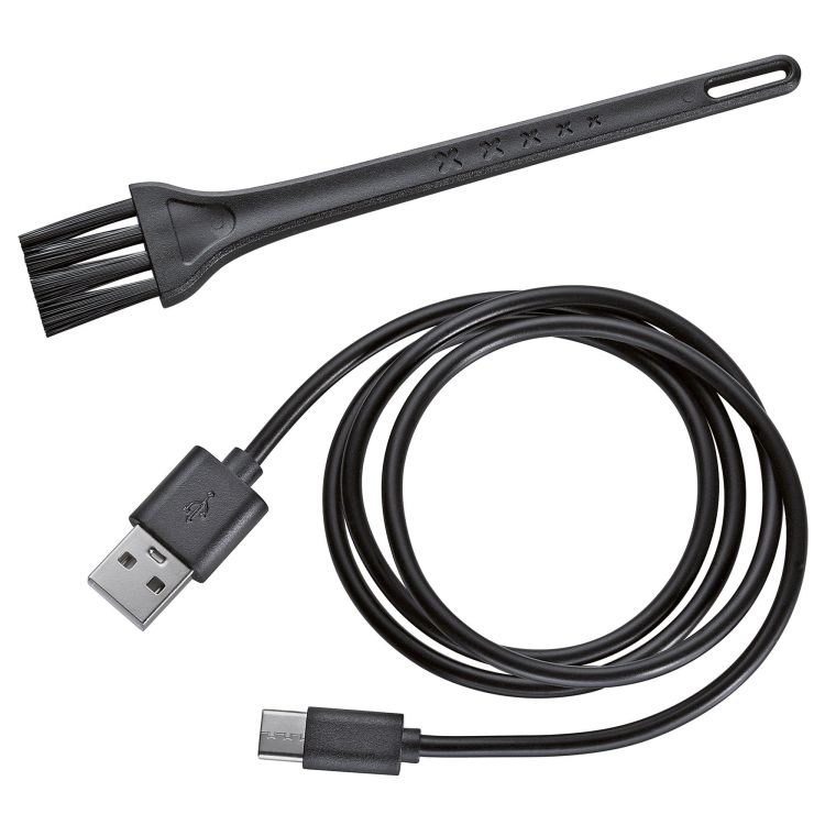 Elektryczny młynek do pieprzu, ładowany przez usb, stal nierdzewna, śred. 4 x 14 cm / Zassenhaus