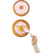Forma na tort z sercem, 2 el., silikon, śred. 21 cm / Lurch