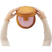 Forma na tort z sercem, 2 el., silikon, śred. 21 cm / Lurch