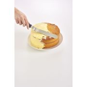 Forma na tort z sercem, 2 el., silikon, śred. 21 cm / Lurch