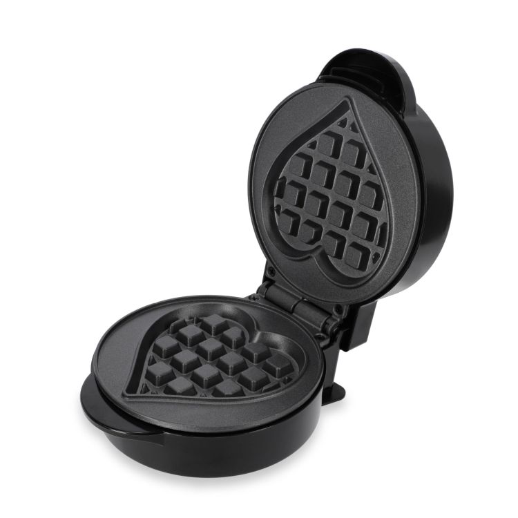 Gofrownica, na 1 gofra w kształcie serca, 13 x 16 x 8 cm / ADE