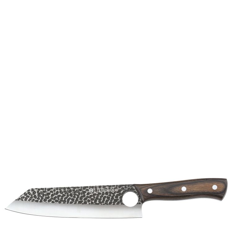 Nóż szefa kuchni w pokrowcu, 19 cm, stal/drewno pakka / Zassenhaus