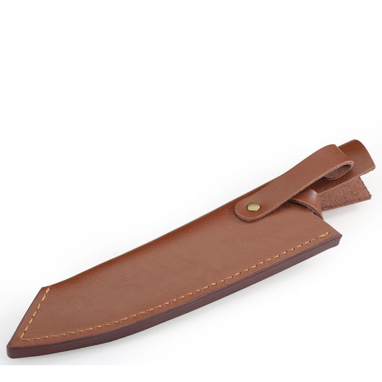 Nóż szefa kuchni w pokrowcu, 19 cm, stal/drewno pakka / Zassenhaus