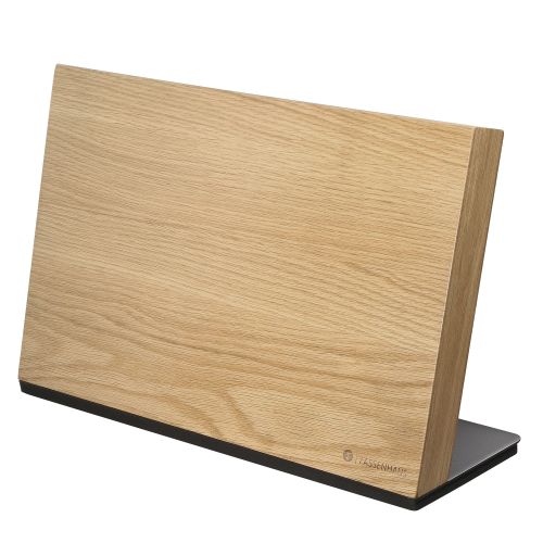 Blok na noże magnetyczny, na 8 noży, 36 x 12,5 x 23 cm, dąb / Zassenhaus