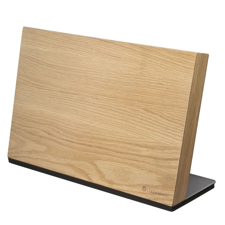 Blok na noże magnetyczny, na 8 noży, 36 x 12,5 x 23 cm, dąb / Zassenhaus