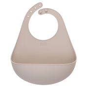 Śliniak, silikon platynowy, 27 x 22 x 6 cm, szary / Lurch