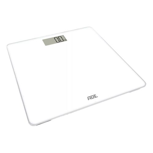 Waga łazienkowa, do 180 kg, 30 x 30 cm, biała / ADE
