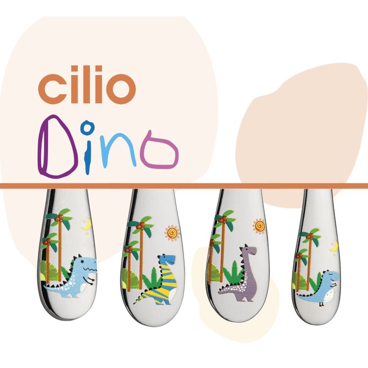 Sztućce dla dzieci, 4 el. / Cilio