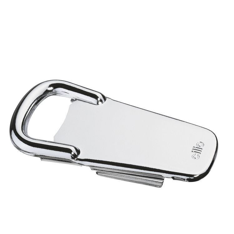 Otwieracz do butelek, chromowany metal, 8,5 cm / Cilio