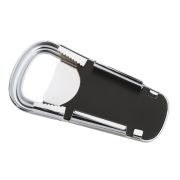 Otwieracz do butelek, chromowany metal, 8,5 cm / Cilio
